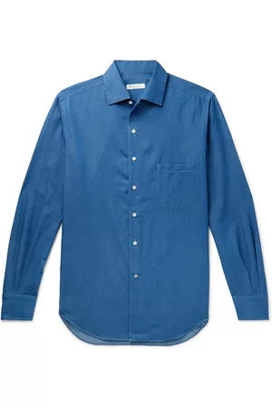 Loro Piana André Cotton-Chambray Shirt - Men - - XXXL