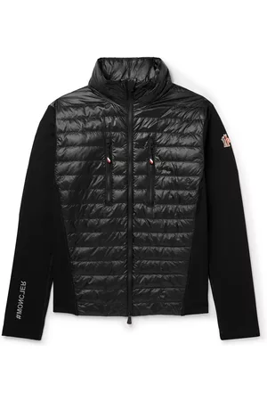 Moncler Slim-Fit Quilted Ripstop and Jersey Down Jacket - Men - - M