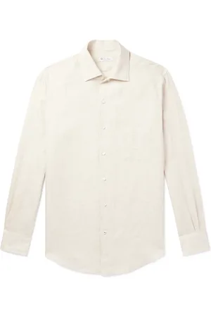 Loro Piana Arizona Linen Shirt - Men - - XXXL