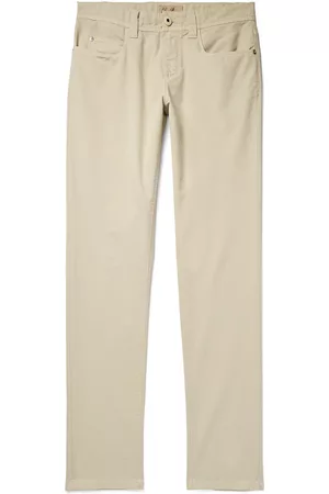 Loro Piana Slim-Fit Stretch-Cotton Trousers - Men - - UK/US 38