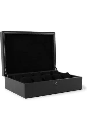 Wolf British Racing Pebble-Grain Vegan Leather Ten-Piece Watch Box - Men