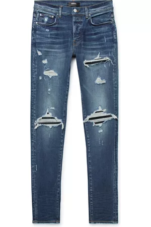 AMIRI MX1 Skinny-Fit Panelled Distressed Jeans - Men - - UK/US 29
