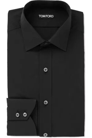 Tom Ford Slim-Fit Cotton-Poplin Shirt - Men - - EU 38