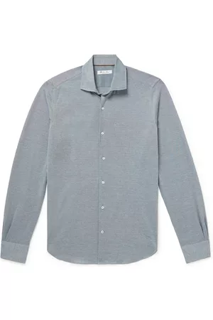 Loro Piana Andrew Cotton Oxford Shirt - Men - - S