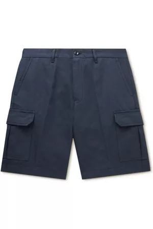 Loro Piana Straight-Leg Cotton and Linen-Blend Cargo Shorts - Men - - IT 60