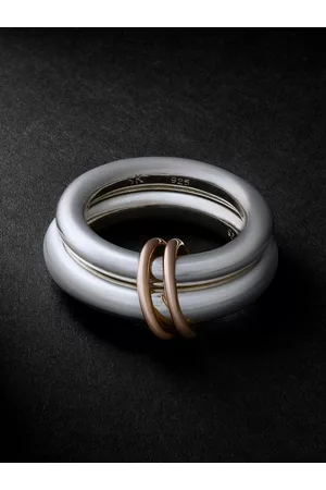 SPINELLI KILCOLLIN Virgo White and Rose Gold Ring - Men - - 10