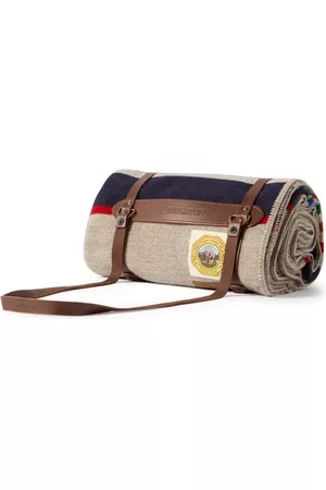 Pendleton Yellowstone National Park Striped Wool and Cotton-Blend Throw - Men
