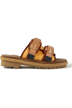 Moncler Suicoke 2 Moncler 1952 Moto Mountain Ripstop and Rubber Slides - Men - - EU 39.5