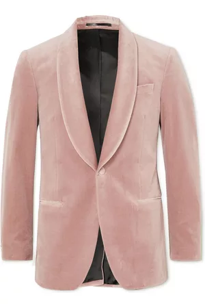 Mr P. Cotton-Blend Velvet Tuxedo Jacket - Men - - 46