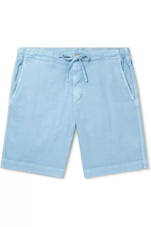 Loro Piana Straight-Leg Linen-Blend Twill Drawstring Shorts - Men - - XXL
