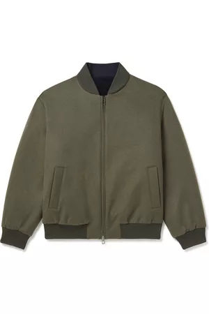 Loro Piana Ivy Reversible Fleece-Lined Cashmere Bomber Jacket - Men - - XL