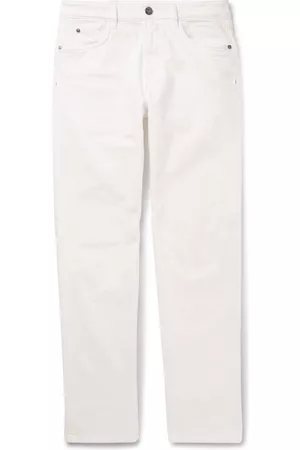Loro Piana Quarona Slim-Fit Stretch-Cotton Twill Trousers - Men - - UK/US 40