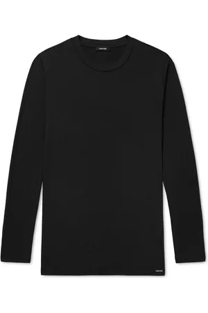 Tom Ford Stretch Cotton and Modal-Blend T-Shirt - Men - - L