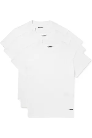 Jil Sander Set of Three Organic Cotton-Jersey T-Shirt - Men - - XS