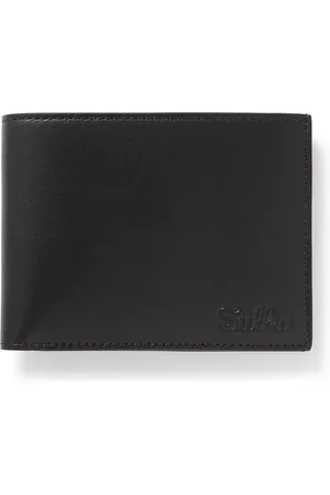 Sulka Logo-Debossed Leather Billfold Wallet - Men