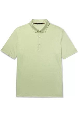 Loro Piana Linen-Jersey Polo Shirt - Men - - S