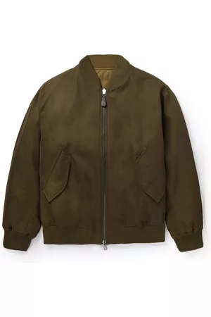 Loro Piana Thule Virgin Wool-Blend Gabardine Bomber Jacket - Men - - XL