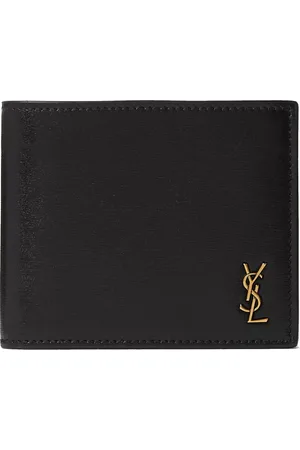 Saint Laurent Logo-Appliquéd Leather Billfold Wallet - Men