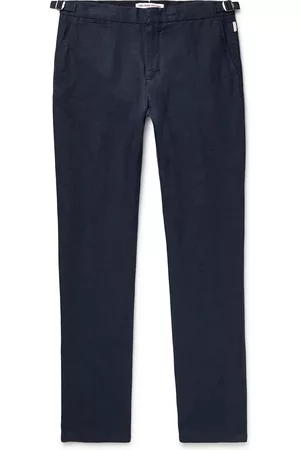 Orlebar Brown Griffon Slim-Fit Linen Trousers - Men - - UK/US 32