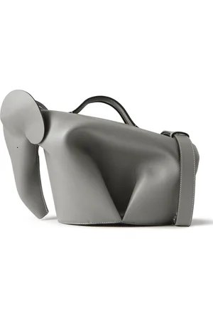 Loewe Elephant Leather Messenger Bag - Men
