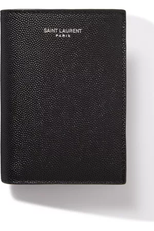 Saint Laurent Logo-Debossed Full-Grain Leather Billfold Wallet - Men