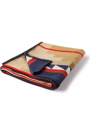 Pendleton Medicine Bow Wool and Cotton-Blend Jacquard Blanket - Men