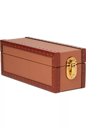 Rapport London Kensington Studded Leather Two-Watch Box - Men