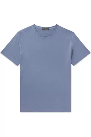 Loro Piana Slim-Fit Silk and Cotton-Blend Jersey T-Shirt - Men - - S