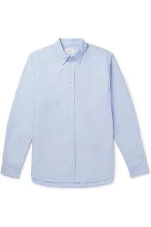 Mr P. Button-Down Collar Cotton Oxford Shirt - Men - - XS