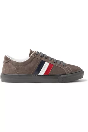 Moncler New Monaco Suede and Leather Sneakers - Men - - EU 41