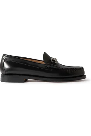 G.H. Bass Weejuns Heritage Lincoln Horsebit Leather Penny Loafers - Men - - UK 11