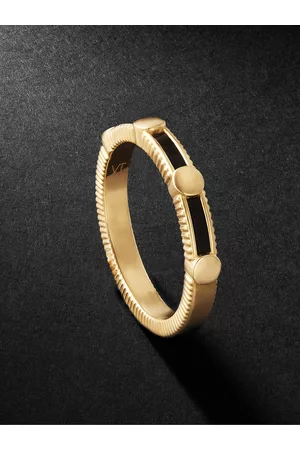 Ferrucci Black Onyx Pyramids Bracelet in 18 Karat Yellow Gold For Sale at  1stDibs | anaval bracelet gold, aanaval vala, anaval bracelet designs