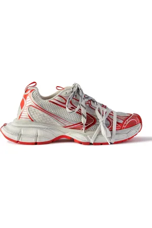 Balenciaga 3XL Distressed Mesh and Rubber Sneakers - Men - - EU 43