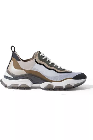Moncler Leave No Trace Leather, Suede and Ripstop Sneakers - Men - - EU 40