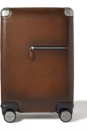 Berluti Formula 1005 Scritto Venezia Leather Suitcase - Men