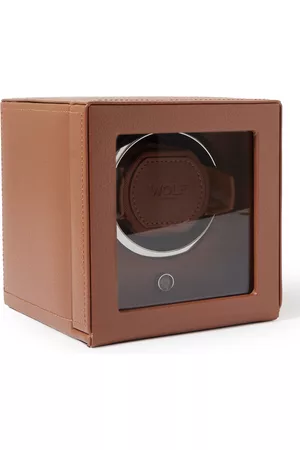 Wolf Club Full-Grain Vegan Leather Single Watch Winder - Men