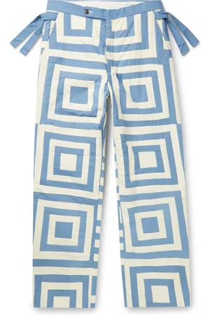 BODE White House Steps Straight-Leg Quilted Cotton Trousers - Men - - UK/US 34