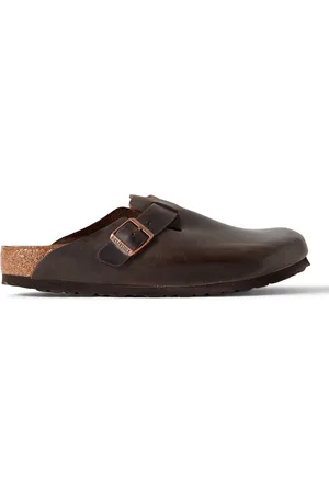 Birkenstock Boston Oiled-Leather Clogs - Men - - EU 44