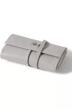 Rapport London Via Range Cross-Grain Leather Watch Roll - Men