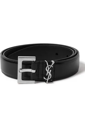 Saint Laurent 3cm Leather Belt - Men - - EU 85