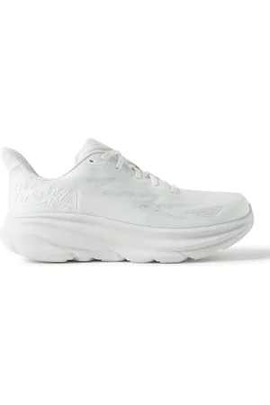 Hoka One One Clifton 9 Rubber-Trimmed Mesh Running Sneakers - Men - - US 9.5