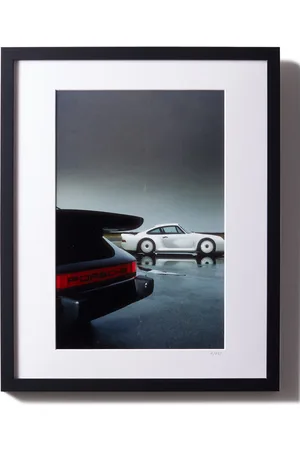 Sonic Editions Framed 1984 The Test Track Print, 16" x 20" - Men