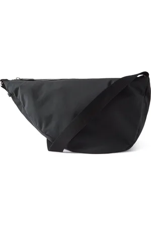 The Row Slouchy Banana Two Leather-Trimmed Nylon Belt Bag - Men