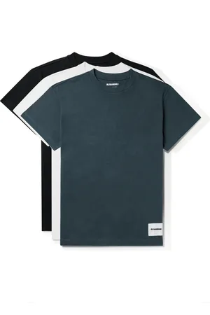 Jil Sander Set of Three Organic Cotton-Jersey T-Shirts - Men - - S