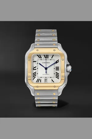 Cartier men's stainless steel watch best sale