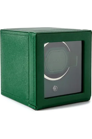 Wolf Club Full-Grain Vegan Leather Single Watch Winder - Men