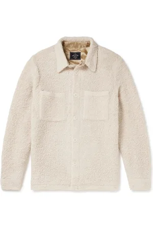Portuguese Flannel Curly Bouclé Overshirt - Men - - XS