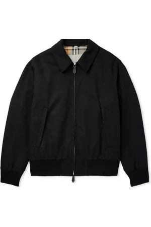 Burberry jacket mens best sale black