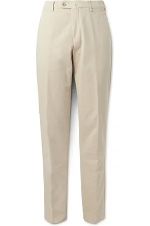 Loro Piana Slim-Fit Cotton-Blend Trousers - Men - - IT 52