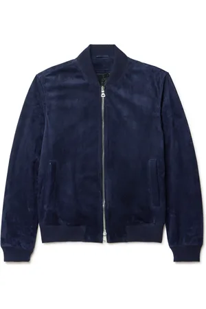 Mr P. Suede Bomber Jacket - Men - - M